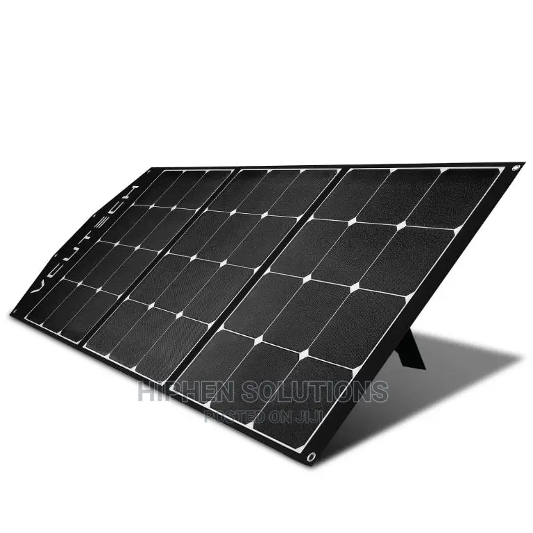 100W Portable Solar Panel Waterproof, Foldable