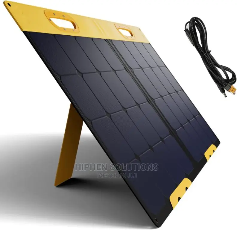 100W Portable Solar Panel for Charging Power Station,