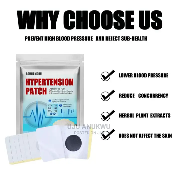 Hypertension/Blood Pressure Control Patch -10pcs