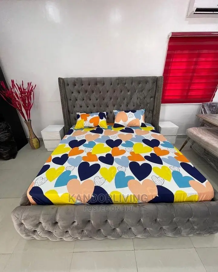 6 by 6 Padded Bedframe