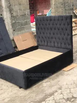 4.5 by 6 Padded Bedframe