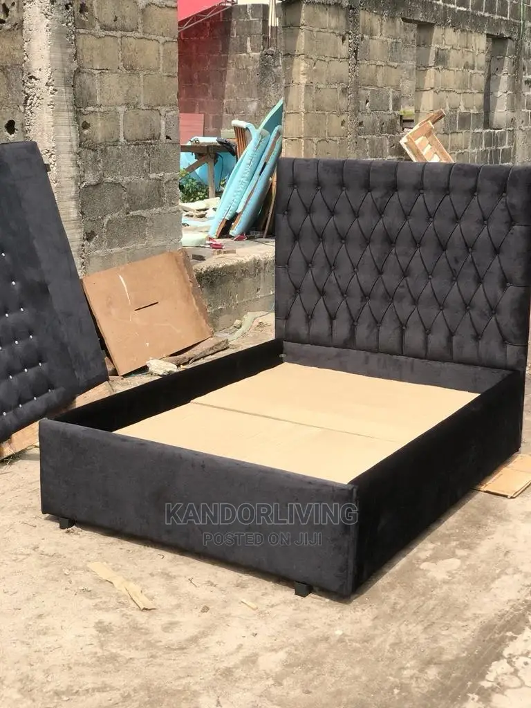 4.5 by 6 Padded Bedframe