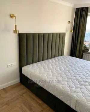 4.5 by 6 Padded Bed Frame