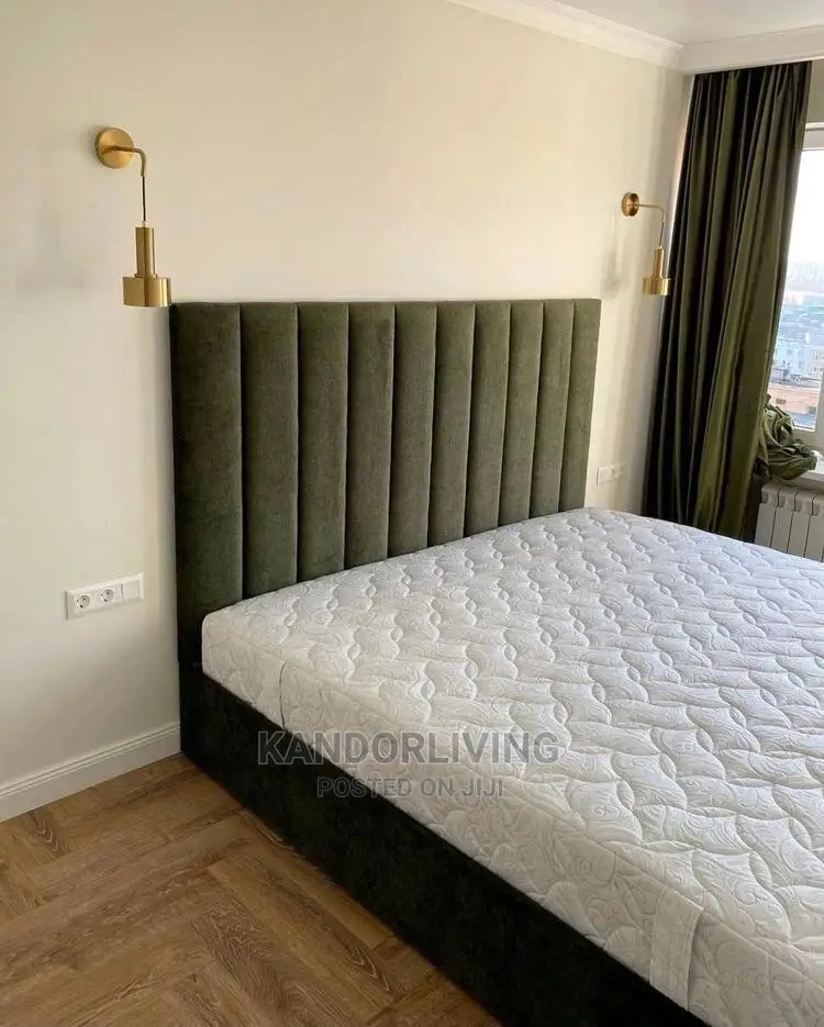 4.5 by 6 Padded Bed Frame