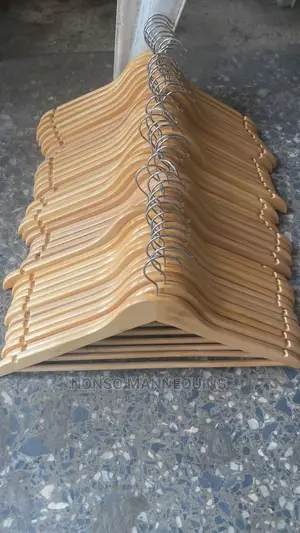 Brand New Sets Fo Neat Wooden Hangers for Clothes