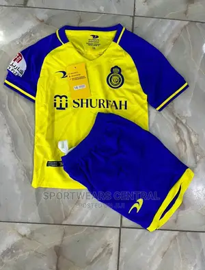 Al Nasrr Children Jersey - Ronaldo New Club