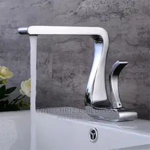 Stainless Chrome Basin Mixer (87GH15)