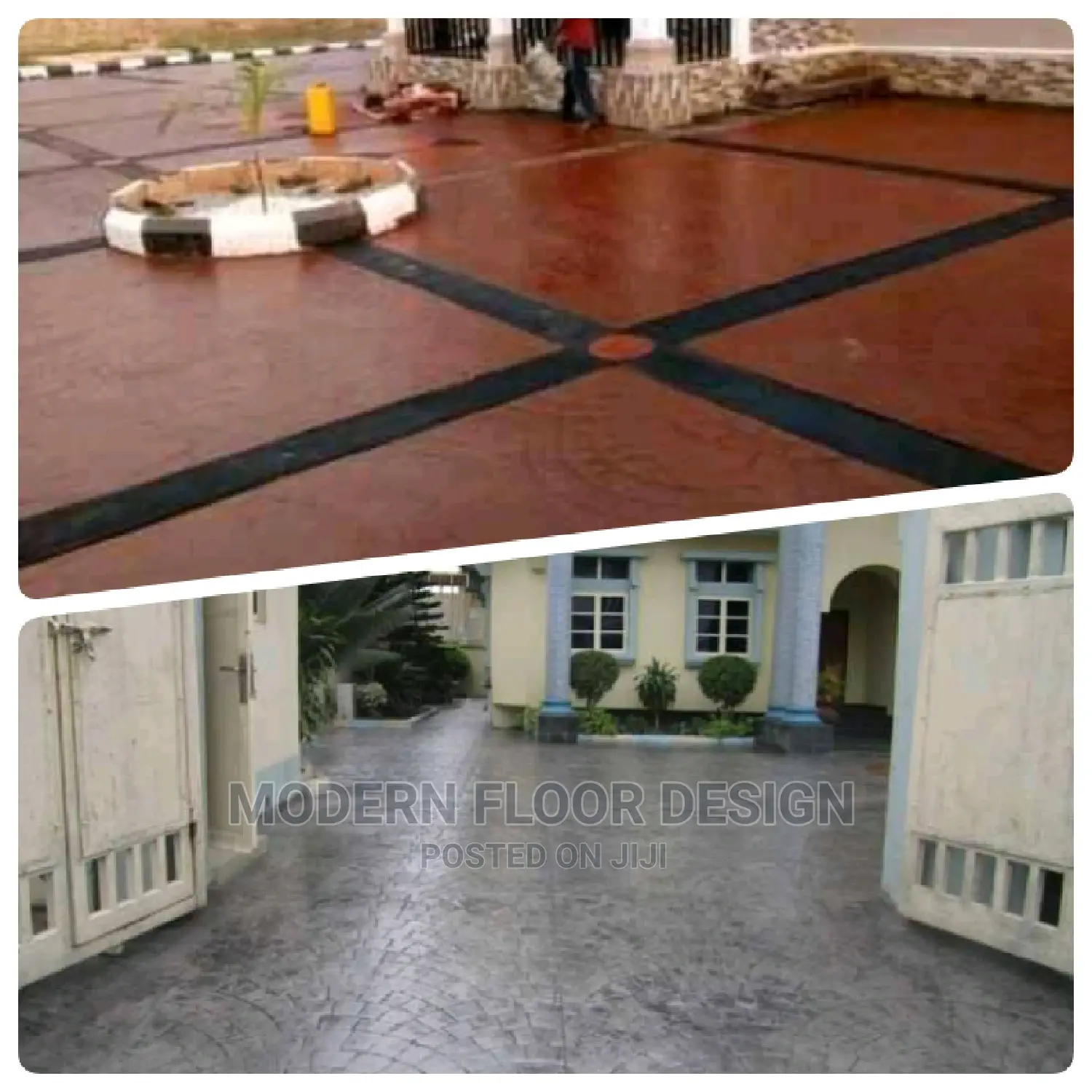 Mostly Tempo Modern Stamps Floor