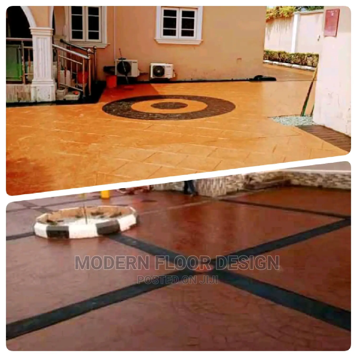 Mostly Tempo Modern Stamps Floor