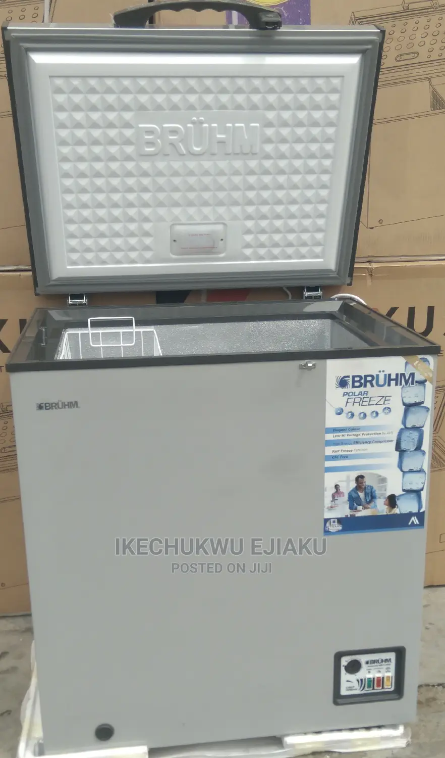 Bruhm Chest Freezer Model 150