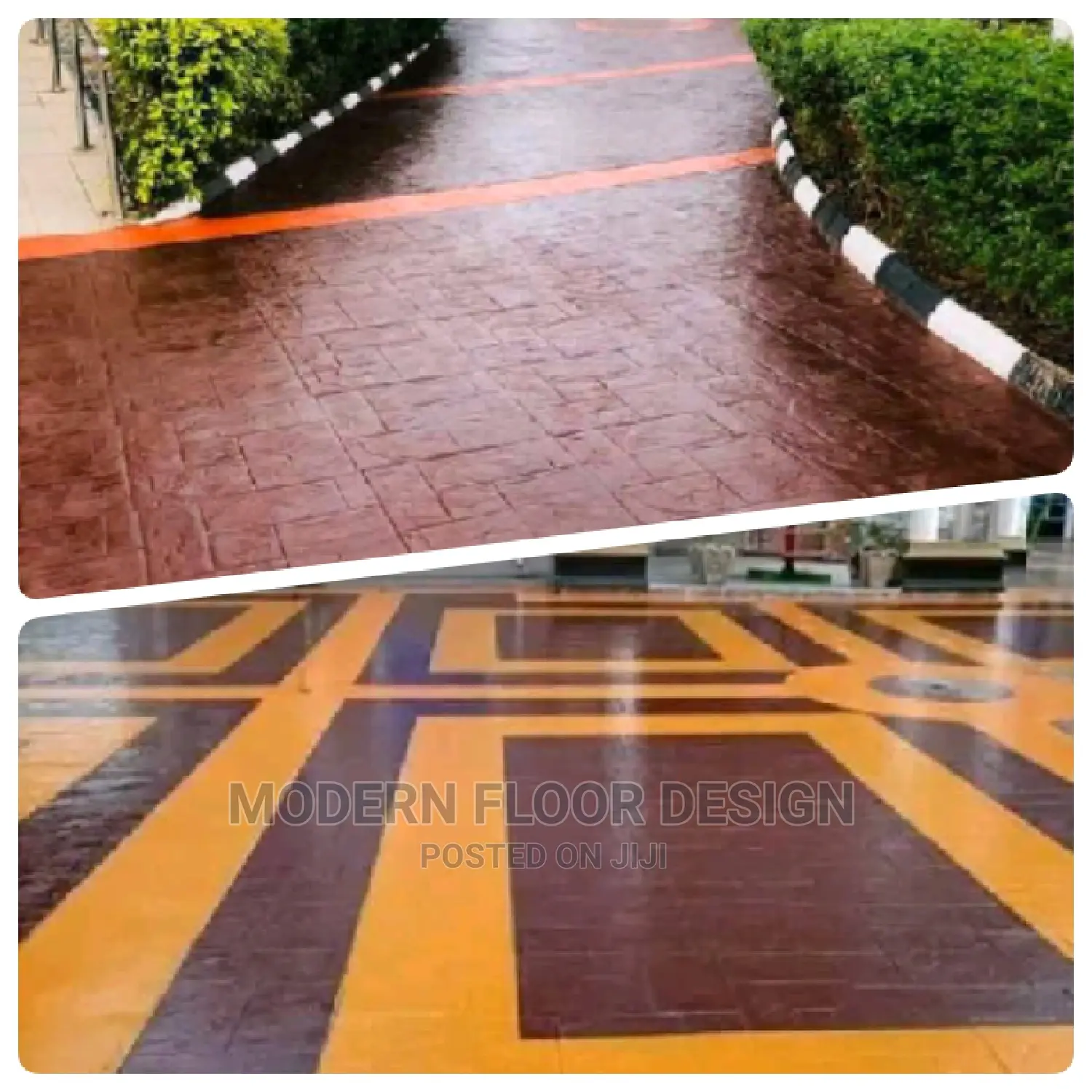 Mostly Sunstone Modern Stamps Floor