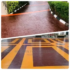 Mostly Sunstone Modern Stamps Floor