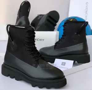 Original Givenchy Chunky Derby Hightop Boots