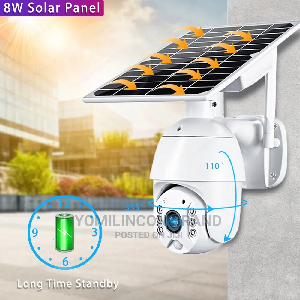 4G Solar Panel Cam PTZ 2mp HD Ubox