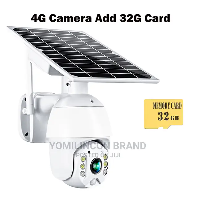 4G Solar Panel Cam PTZ 2mp HD Ubox