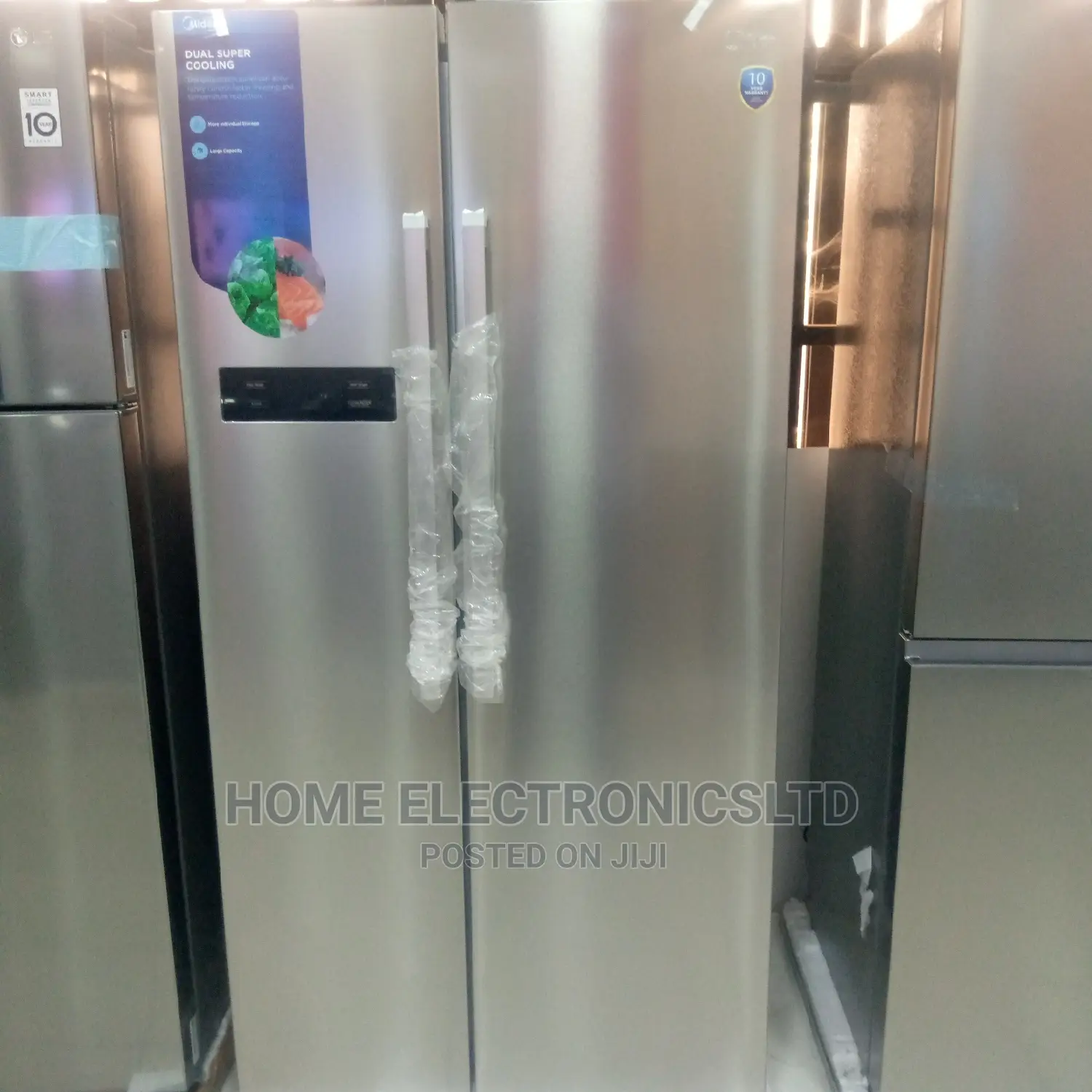 Midea Side by Side Refrigerator 510 Liters