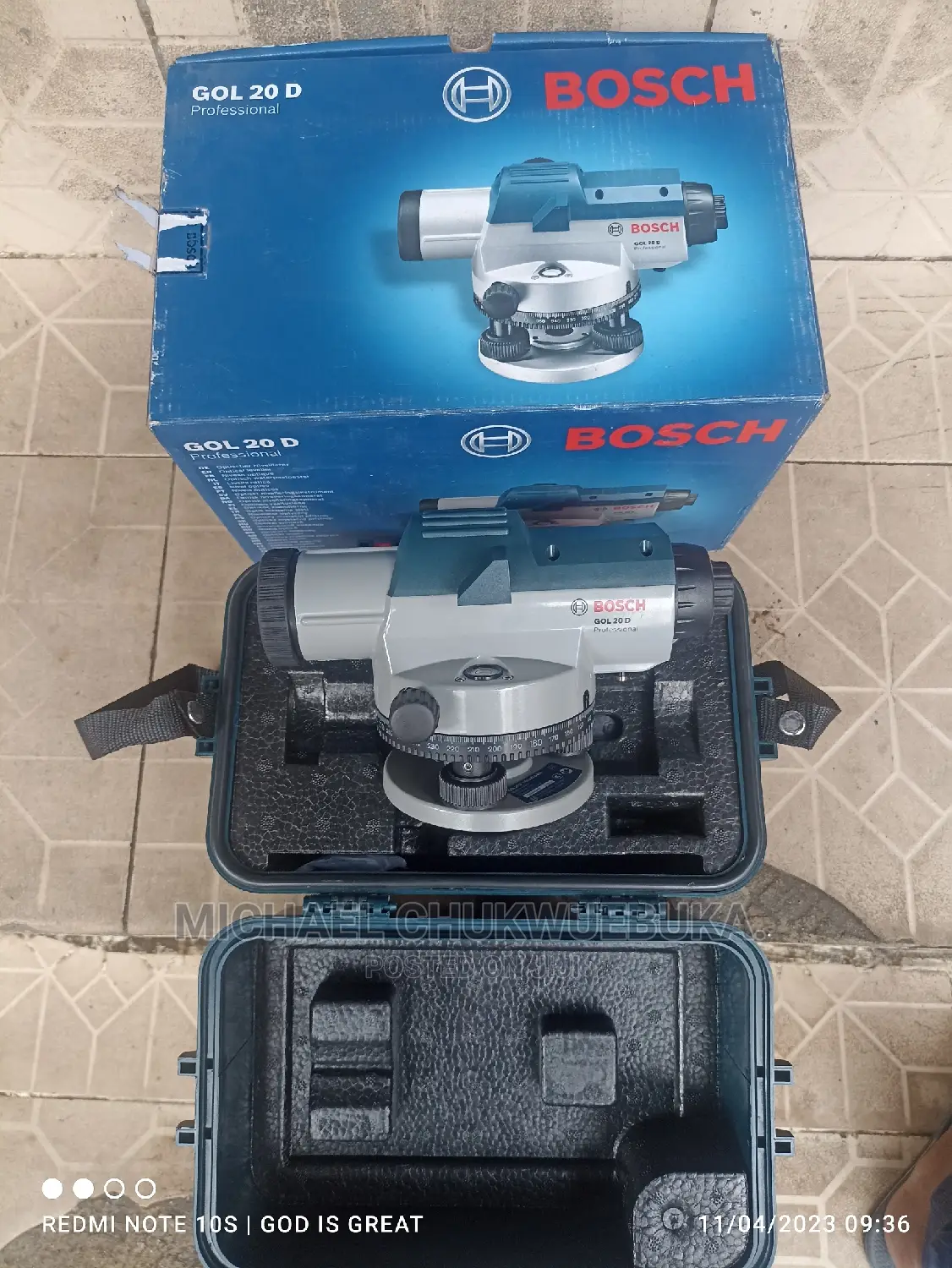 Gol 20 D Bosch Optical Leveller