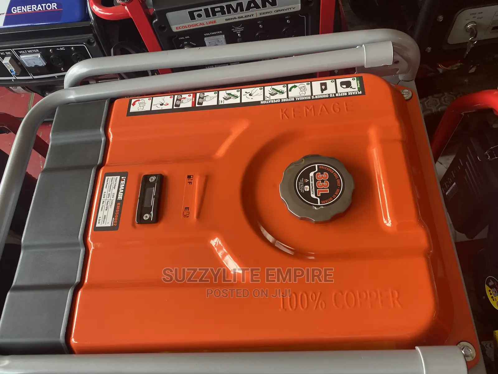 Kemage 7kva Automatic Generator Km8500e2