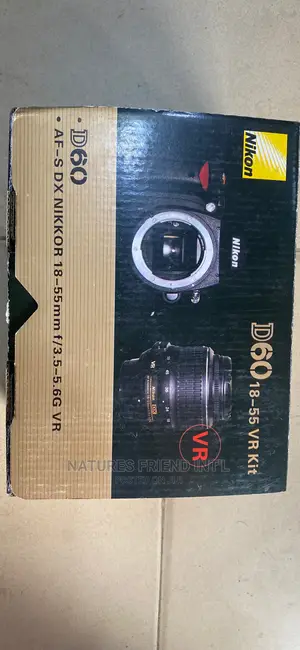 Nikon D60, With Lens 18-55m