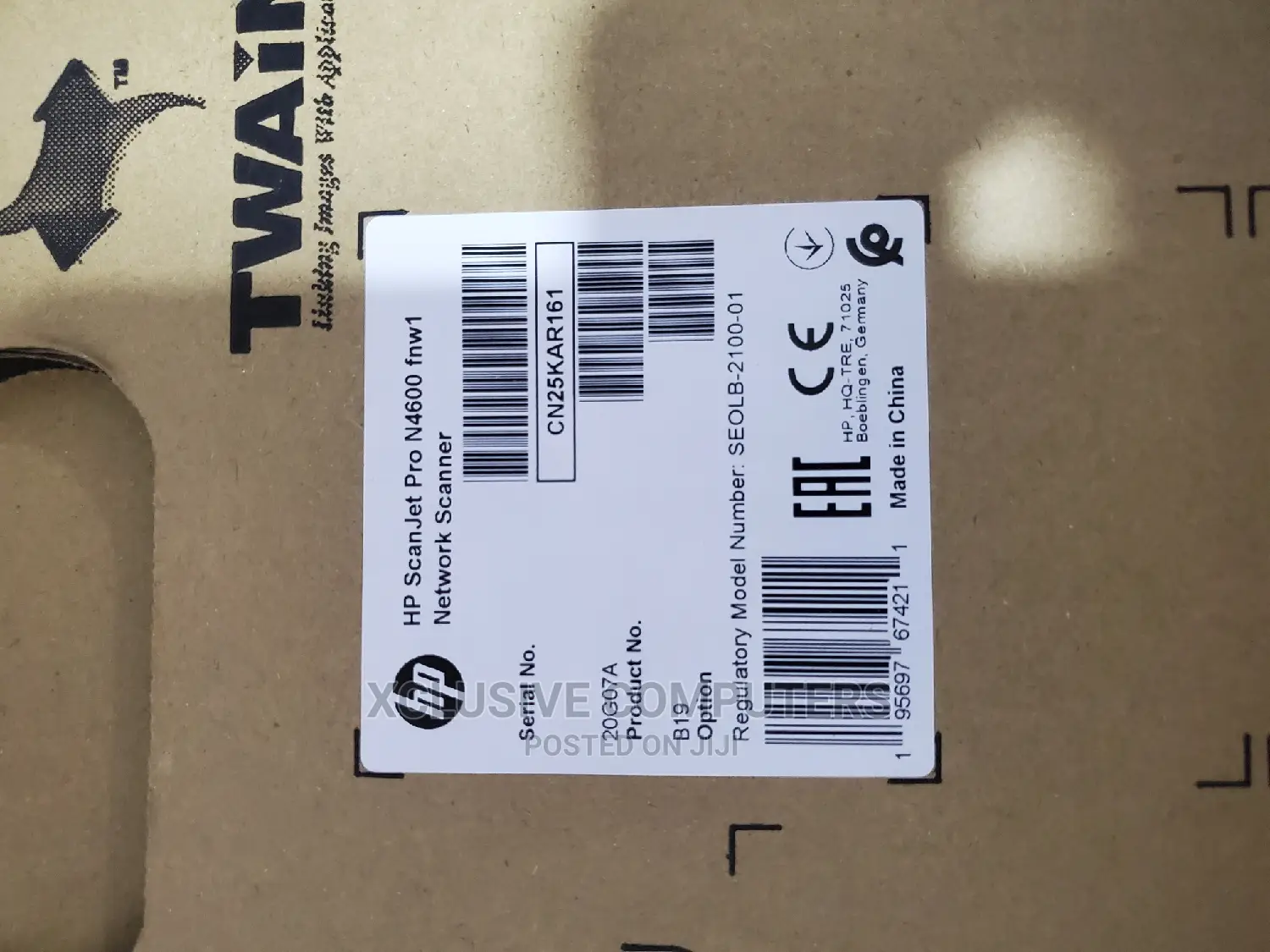 Hp Scanjet Pro 4600 Fnw1