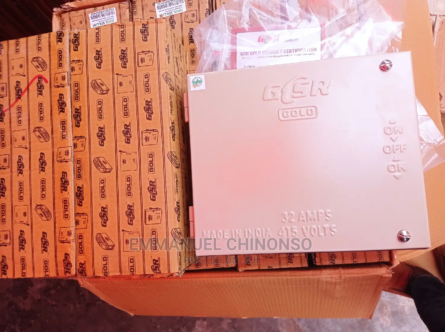 32a GRS Gold Changeover Switch