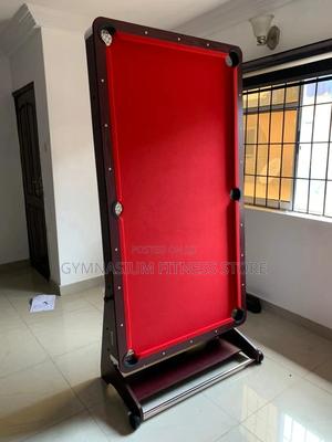 6ft Red Snooker Foldable 2gy