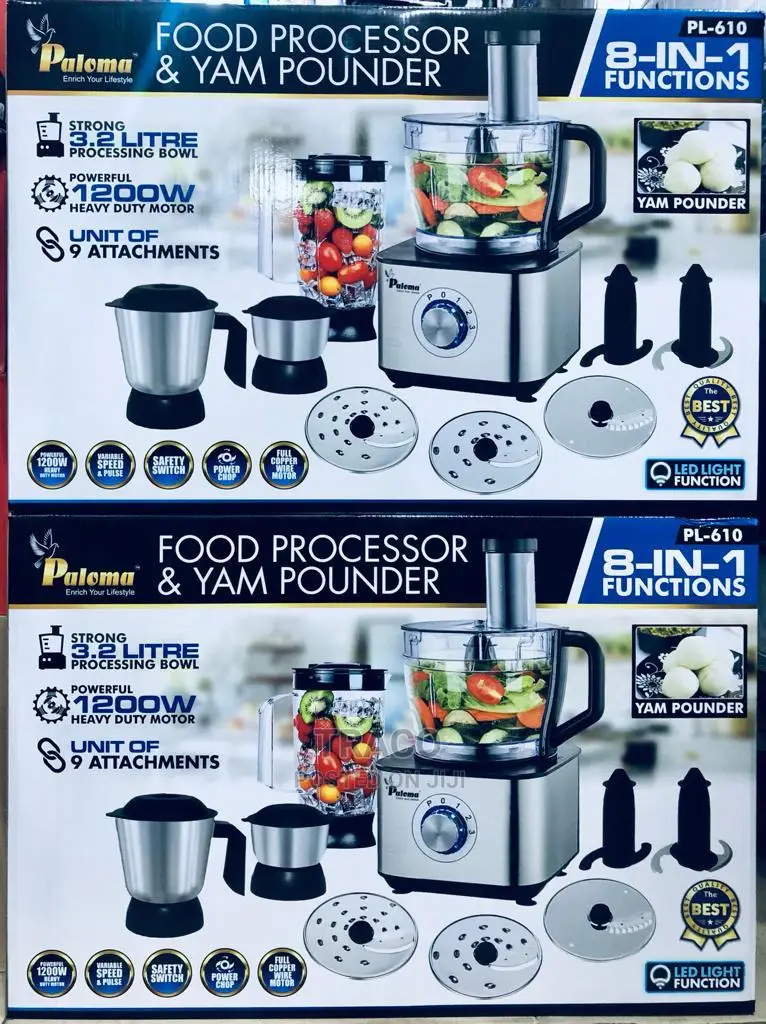 Paloma Food Processor and Yam Pounder 1200wtts