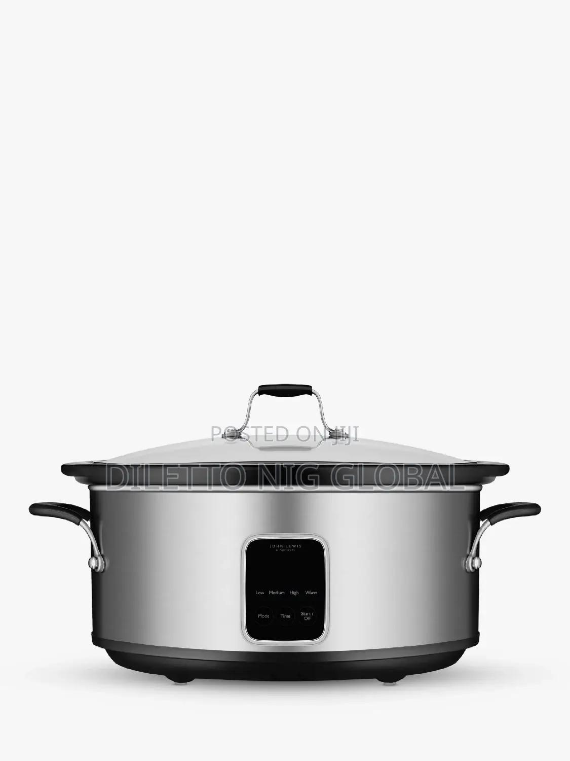 John Lewis 6L Digital Slow Cooker