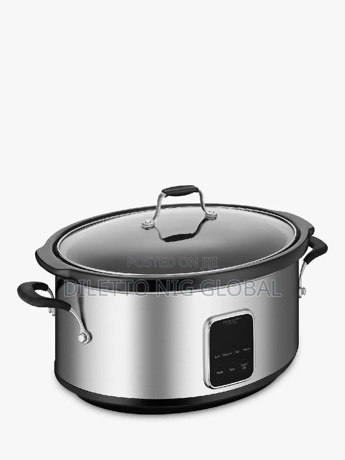 John Lewis 6L Digital Slow Cooker