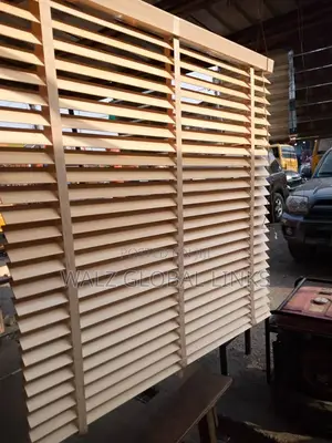 Blind Made of Wood.