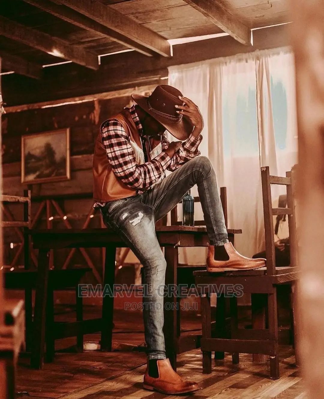 Wide Brim Soft Cowboy Hat