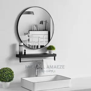 Round Mirror 60 by 60 Cm