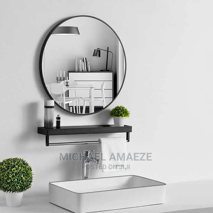 Round Mirror 60 by 60 Cm