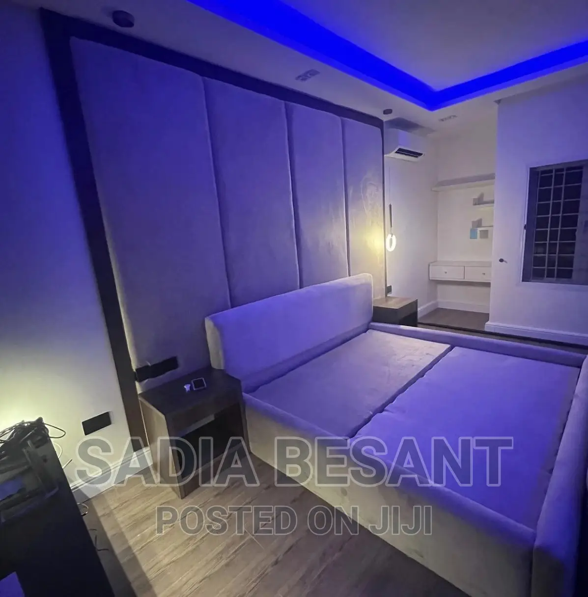 Ebosa Cladded Wall/Bedframe