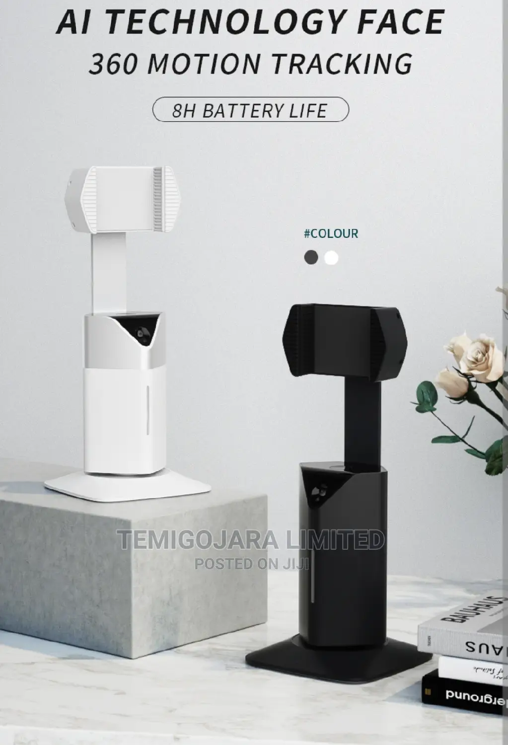 AI Gimbal Smartphone Stabilizer