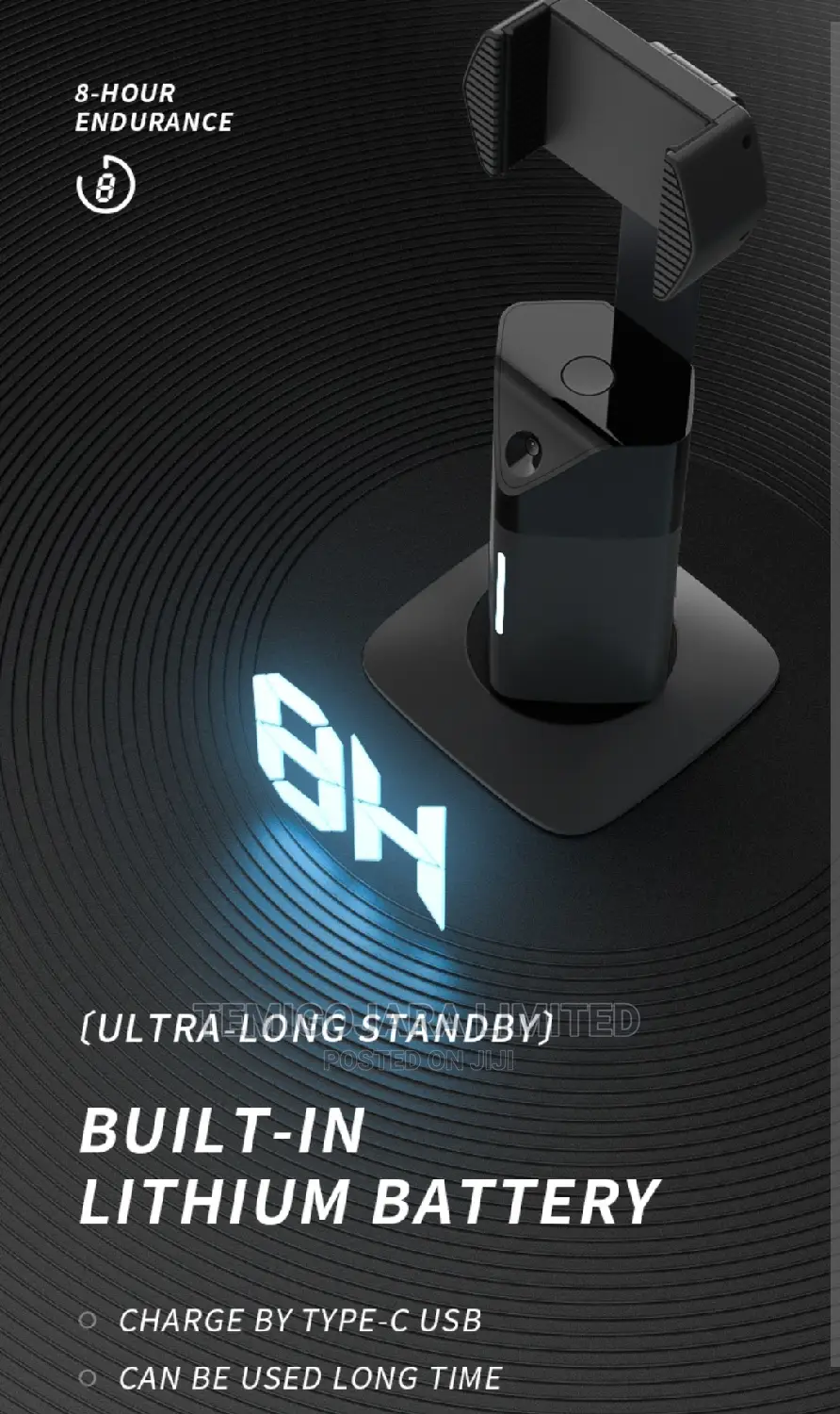 AI Gimbal Smartphone Stabilizer