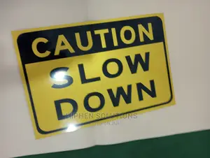 Slow Down Blind Drive 18" X 12" Aluminum Sign