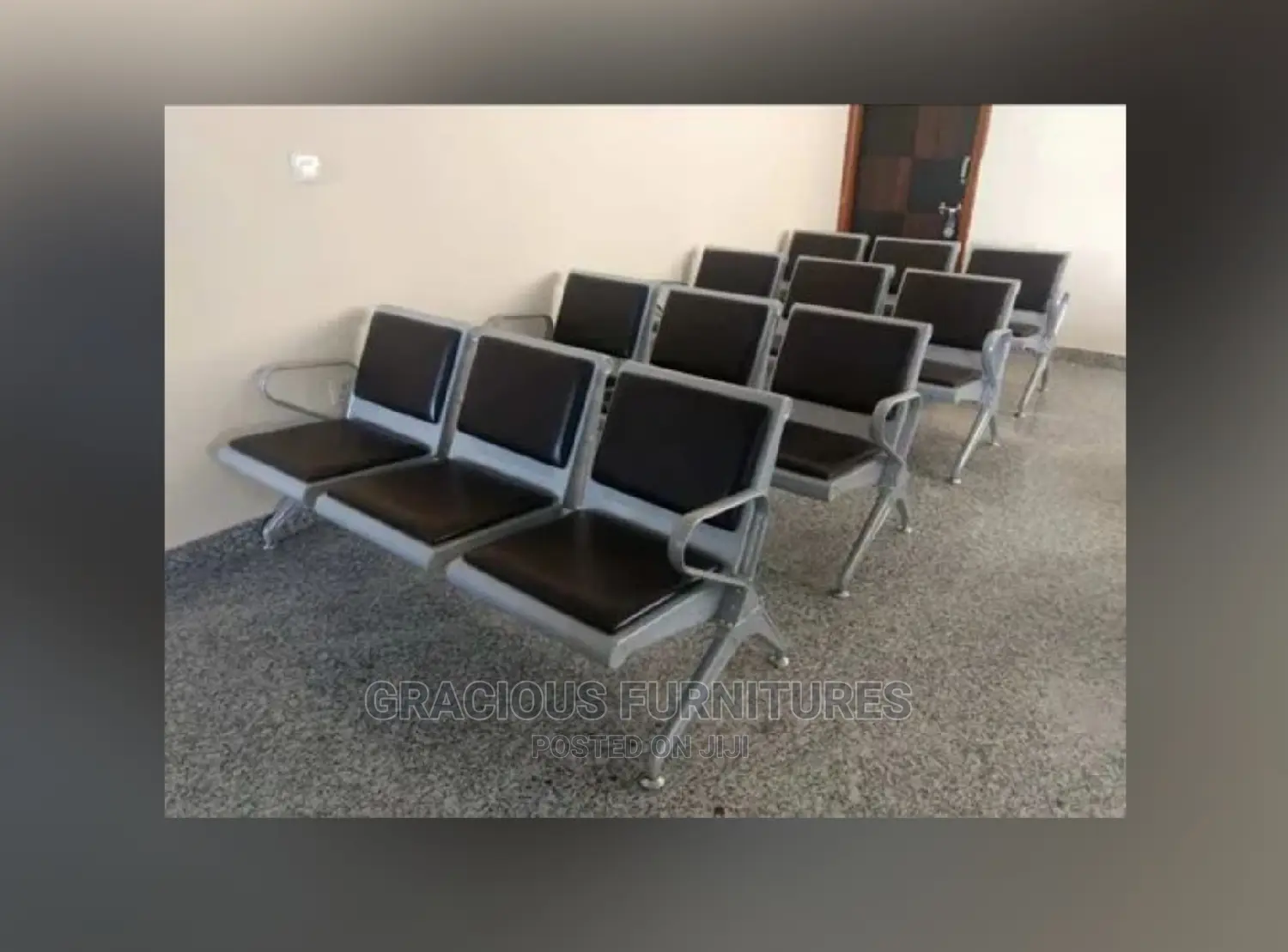 3seater Waiting Chair