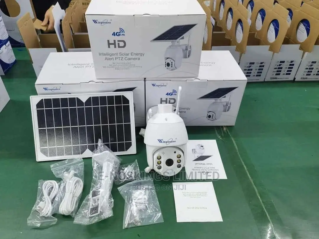 PTZ Solar Camera Security Outdoor