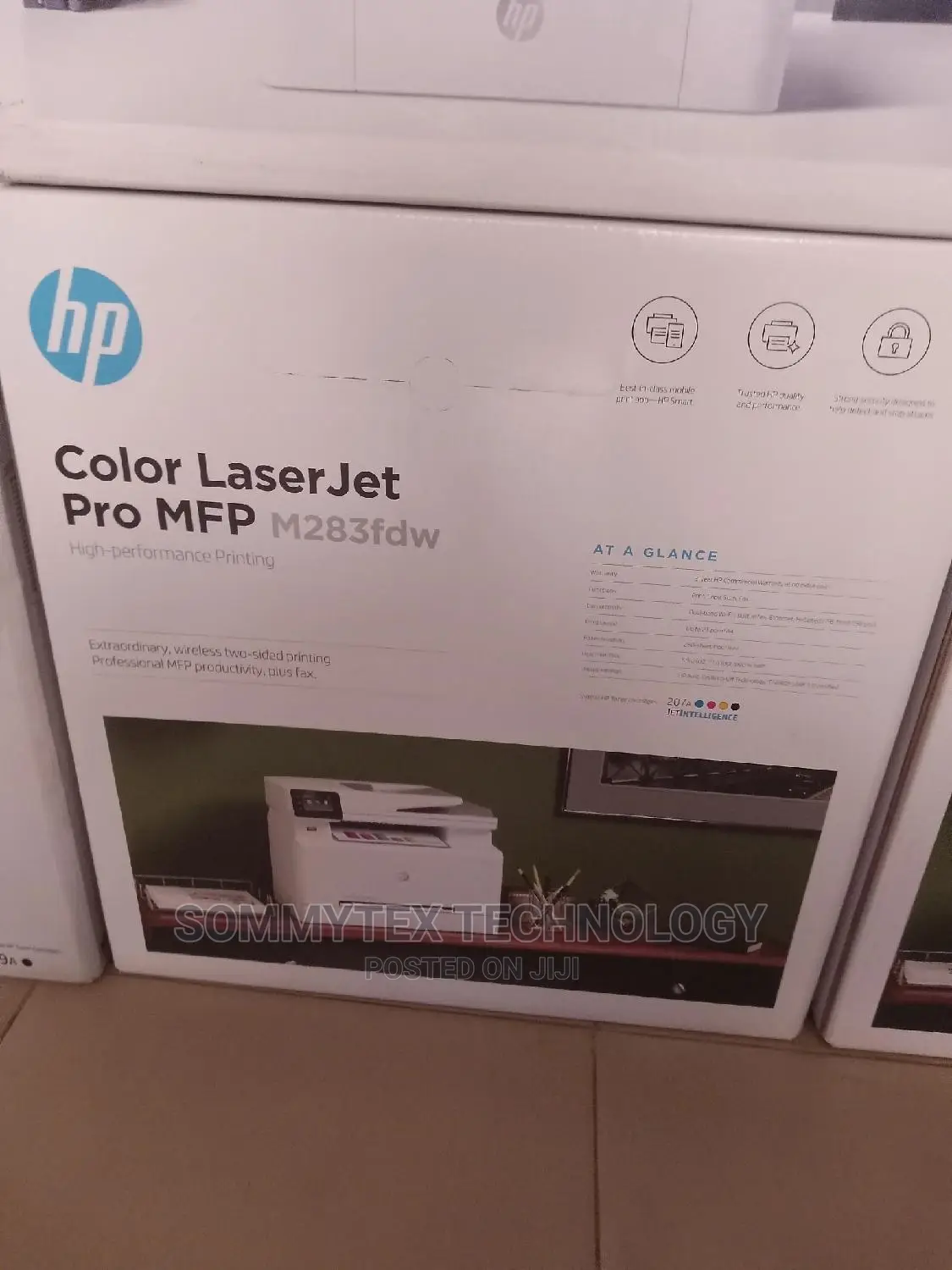 Hp Color Laserjet MFP M283fdw Printer