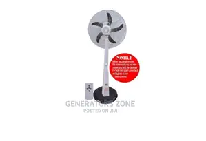 Standing OX Fan 18'' Rechargeable Fan Brand New