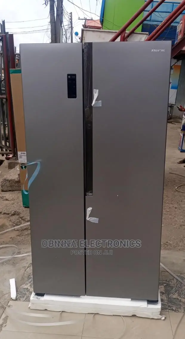 Brand New Hisense Side-Side Fridge(REF68WS)516liter/External
