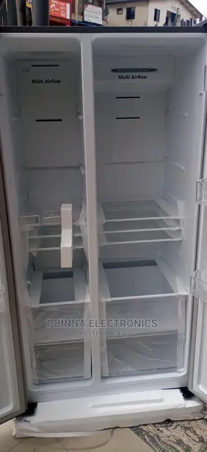 Brand New Hisense Side-Side Fridge(REF68WS)516liter/External