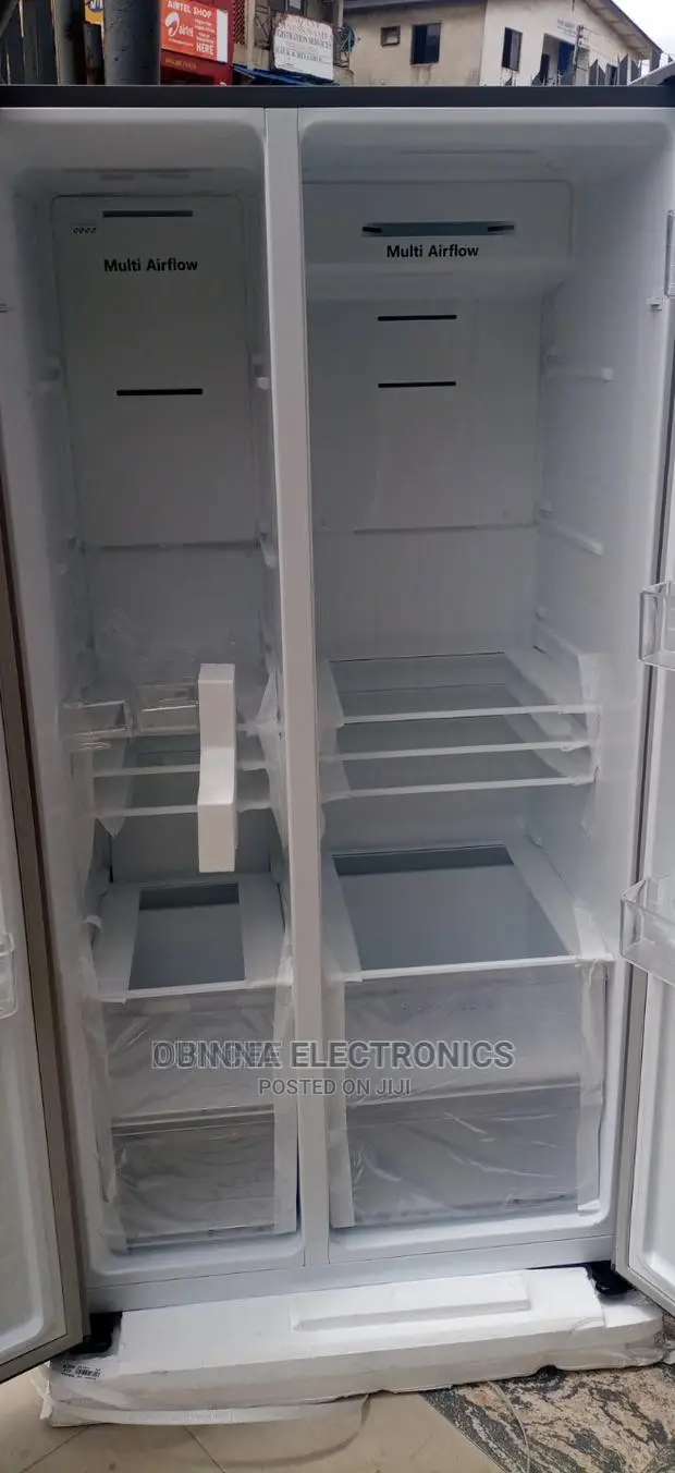 Brand New Hisense Side-Side Fridge(REF68WS)516liter/External