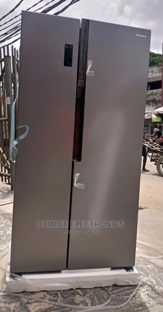 Brand New Hisense Side-Side Fridge(REF68WS)516liter/External