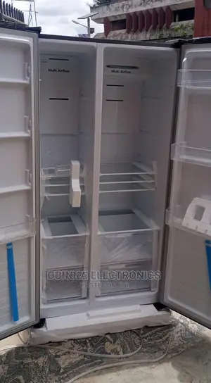 Brand New Hisense Side-Side Fridge(REF68WS)516liter/External