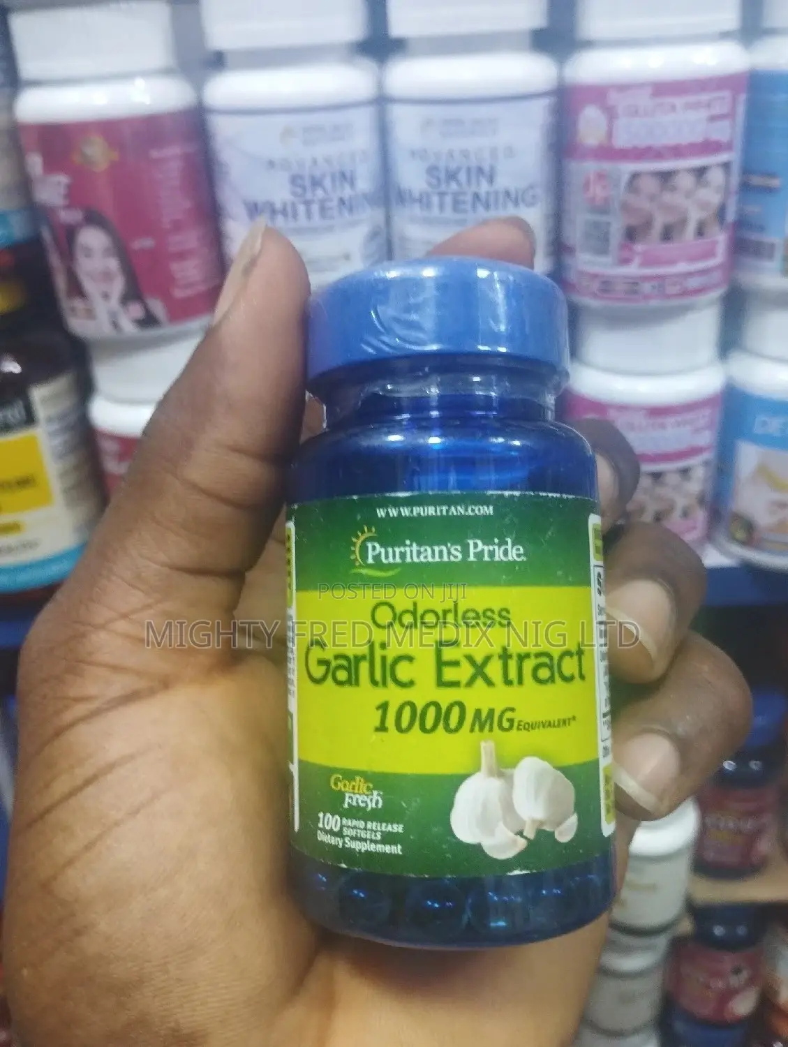 Puritans Odorless Pride Garlic Extract 1000mg