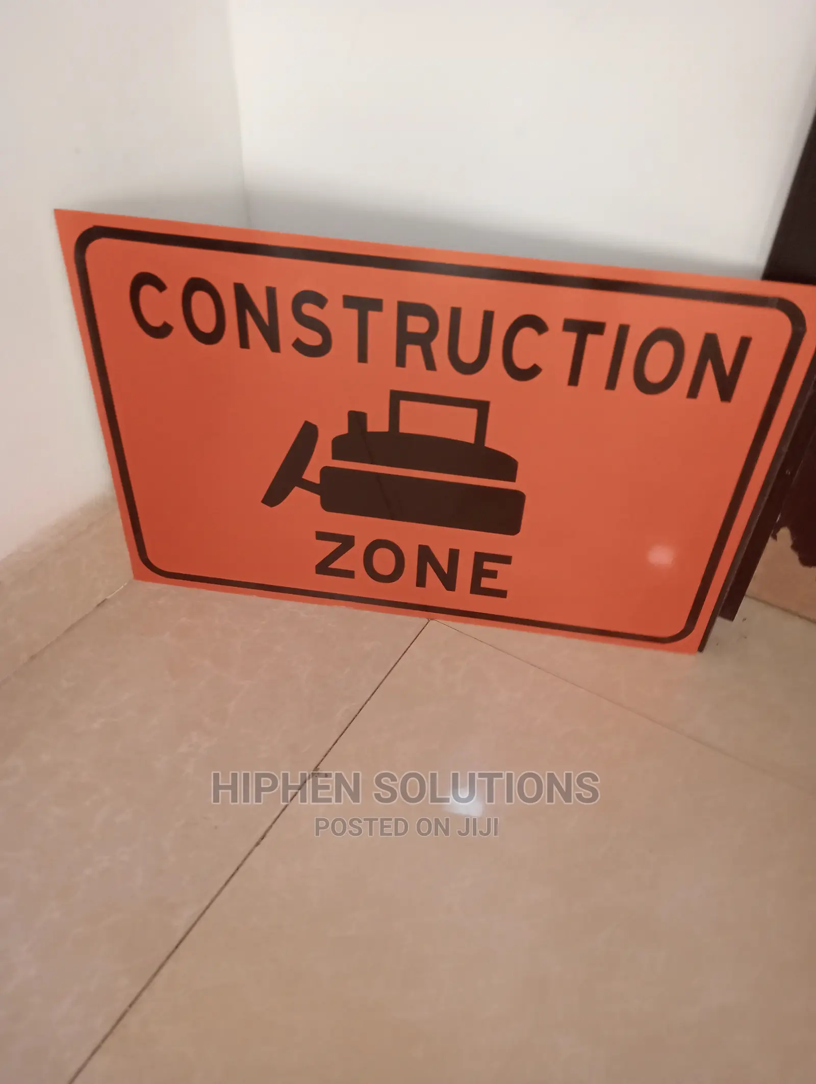Danger Sign Construction Zone