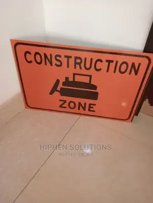 Danger Sign Construction Zone