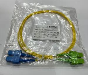 Fiber Patch Cord SC/APC-SC/UPC SM 9/125 Duplex 1m